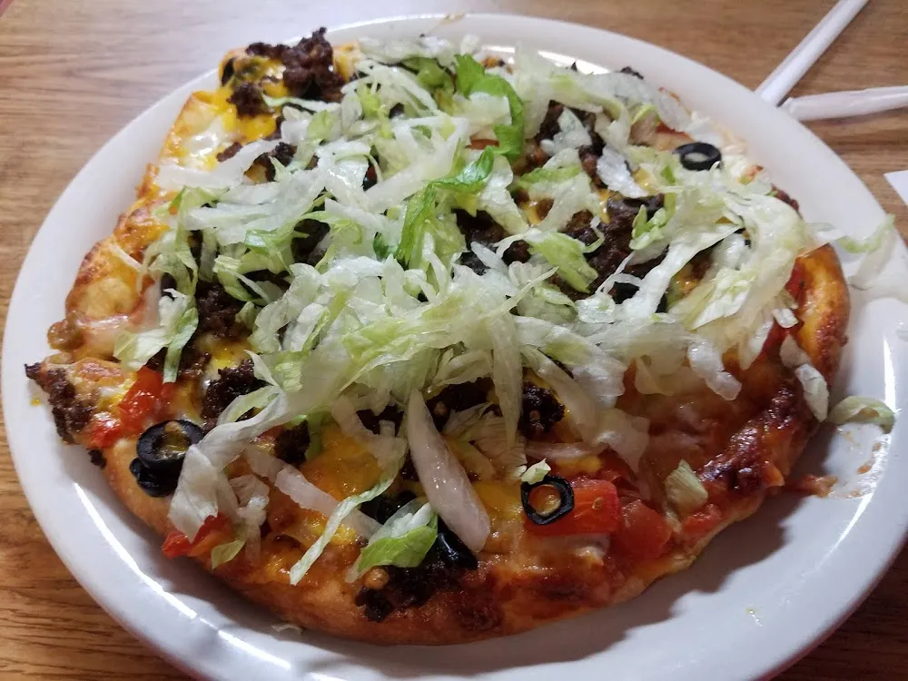 Mini Taco Pizza